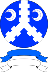 Badge for the L'Ordine della Luna Crescente - youth award for the Barony of Twin Moons